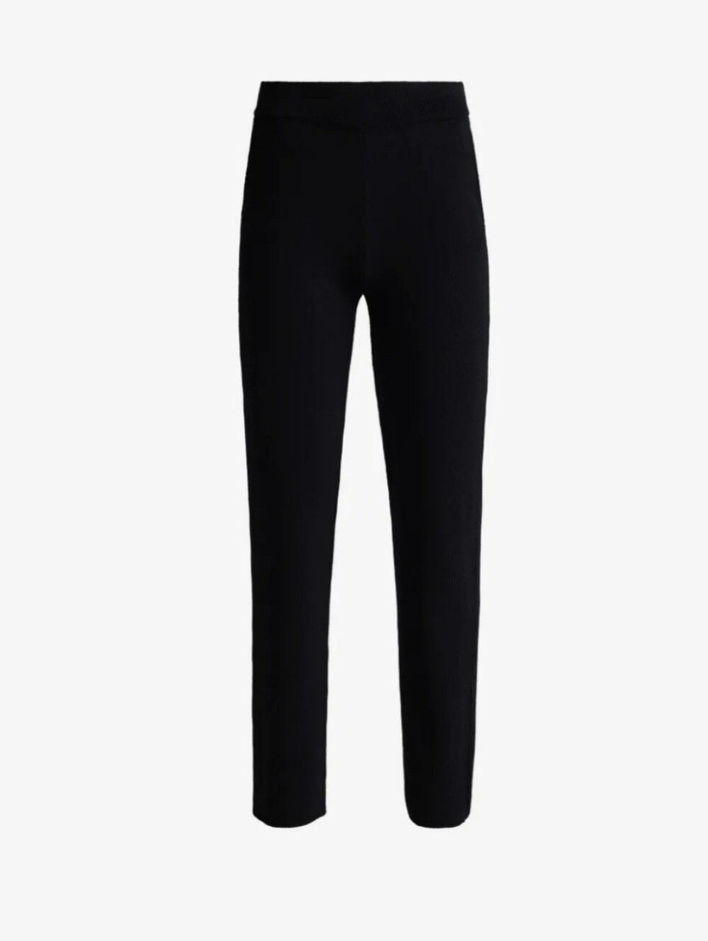 St. John Colletion Women's Black Ankle Leggings Mid Rise Stretch Knit Size S